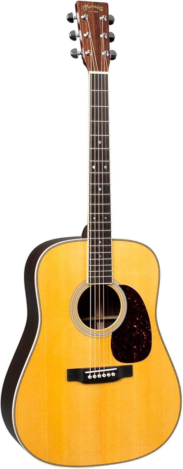 Hand-Built Martin HD-35 Acoustic Guitar - Authentic Wood Sound