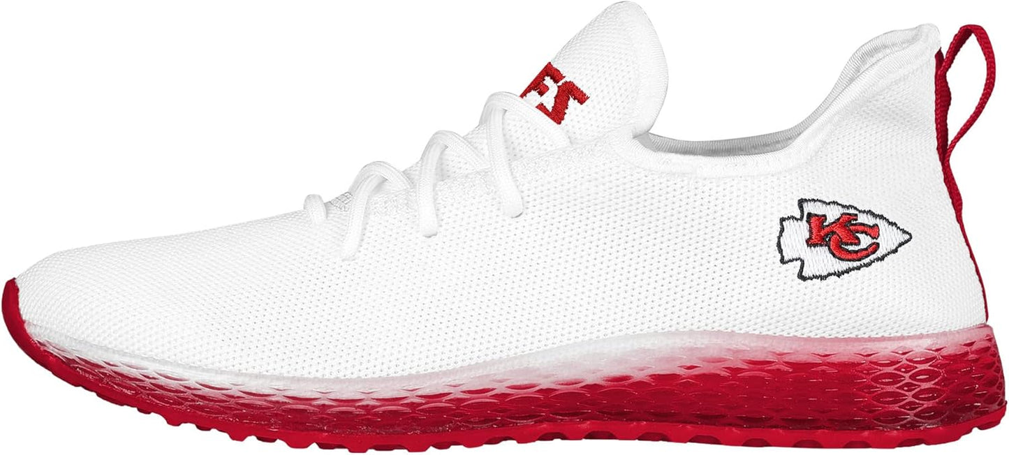 FOCO Men's NFL Team Logo Gradient Athletic Shoes for Fans