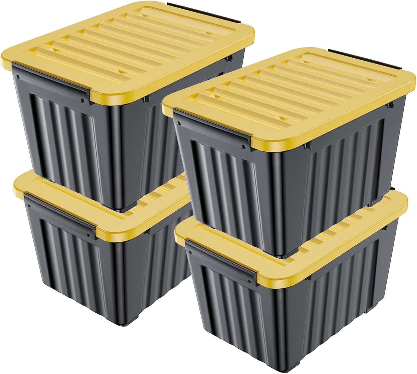 Nazhura 97 Quart Plastic Storage Bin for Versatile Organization
