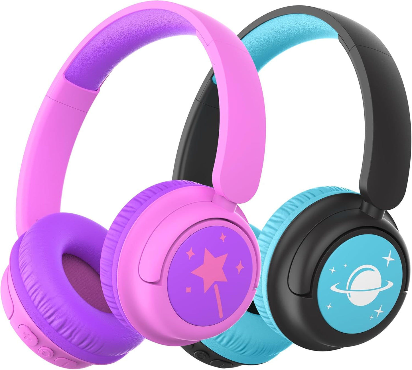 iClever BTH22 Kids Bluetooth Headphones - Safe & Durable