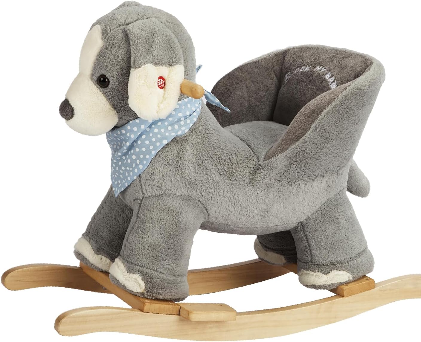 Rocking Horse Puppy for Toddlers - Plush Dog with Music