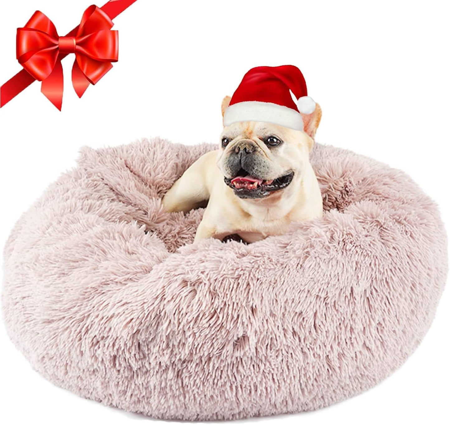 Himax Dog Beds for Medium Dogs with Attached Blanket Comfort