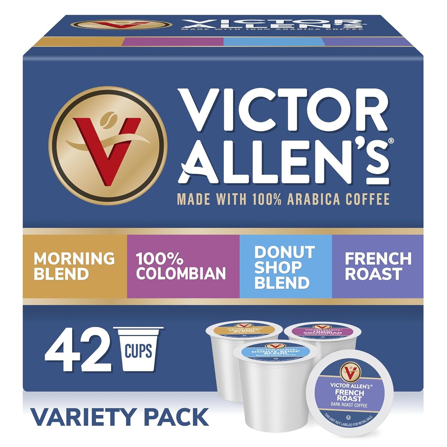 Victor Allen's 42 Count Variety Pack Pods