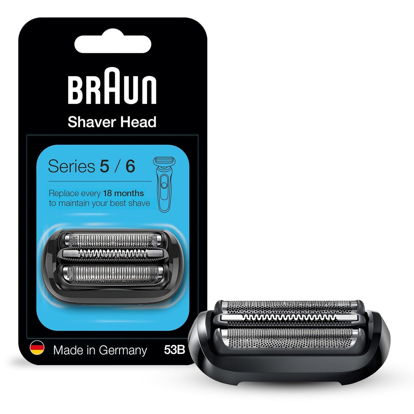 Braun Series 5 53B Electric Shaver Head for Optimal Shaving