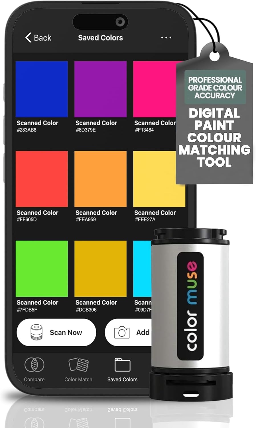COLOR MUSE Colorimeter - Portable Mobile Color Matching Tool