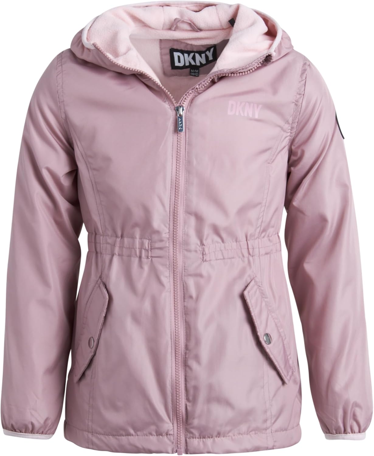 DKNY Girls' Lightweight Polar Fleece Lined Anorak Jacket Review