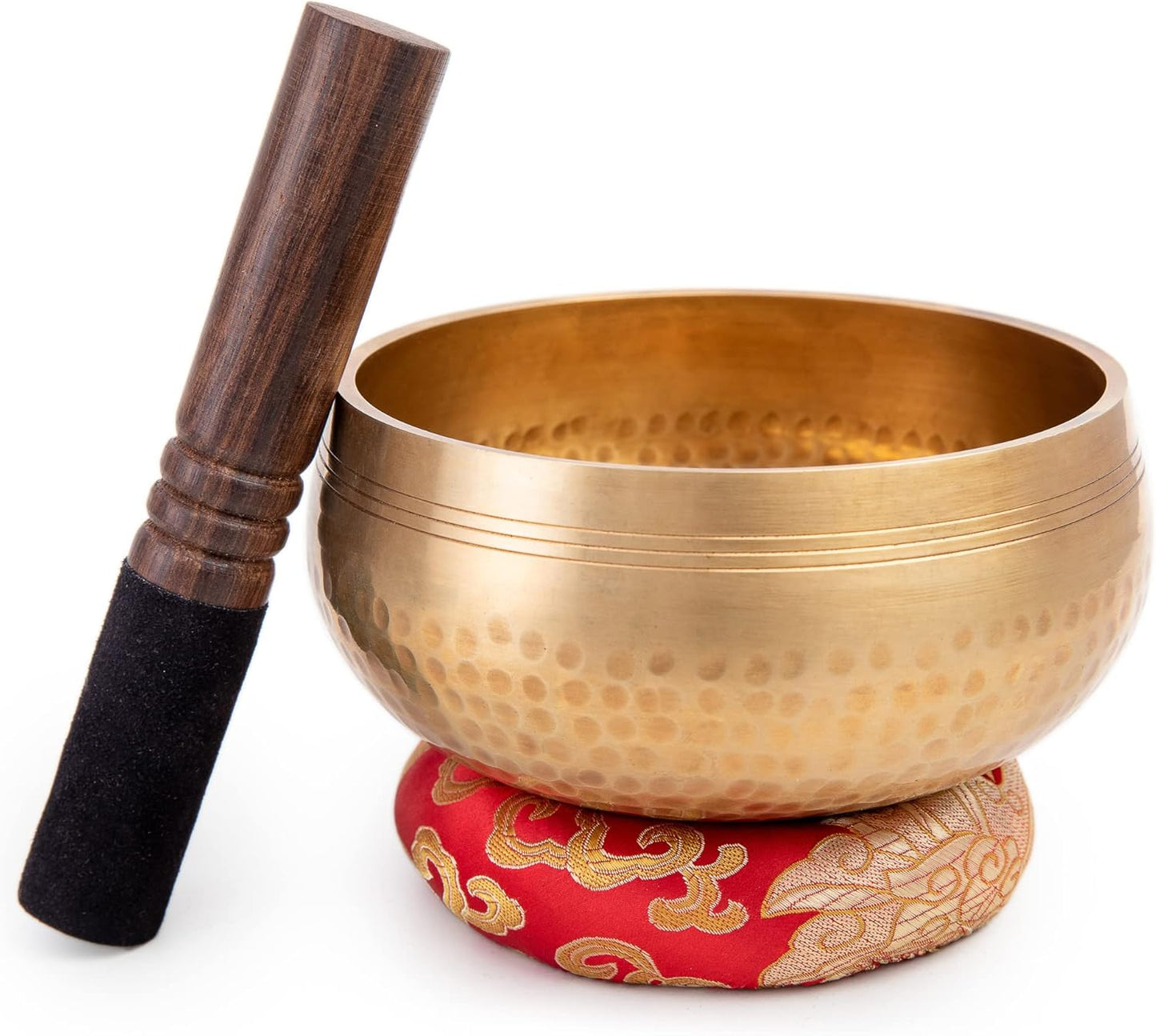 Tibetan Singing Bowl Set for Mindfulness Meditation and Healing