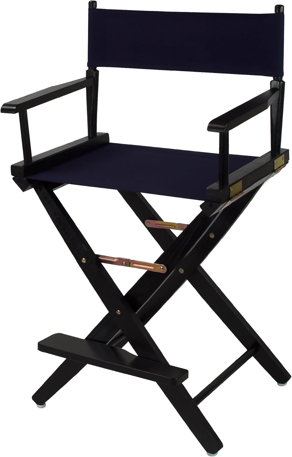 Extra-Wide Premium 24 in Director's Chair with Navy Canvas