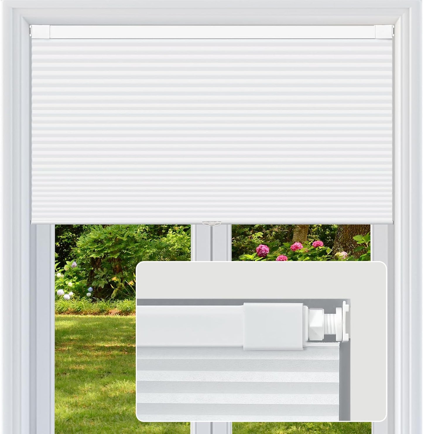 Cordless Cellular Shades for Easy Installation and Light Filtering