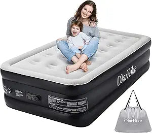 OlarHike Inflatable Twin Air Mattress with Built-in Pump