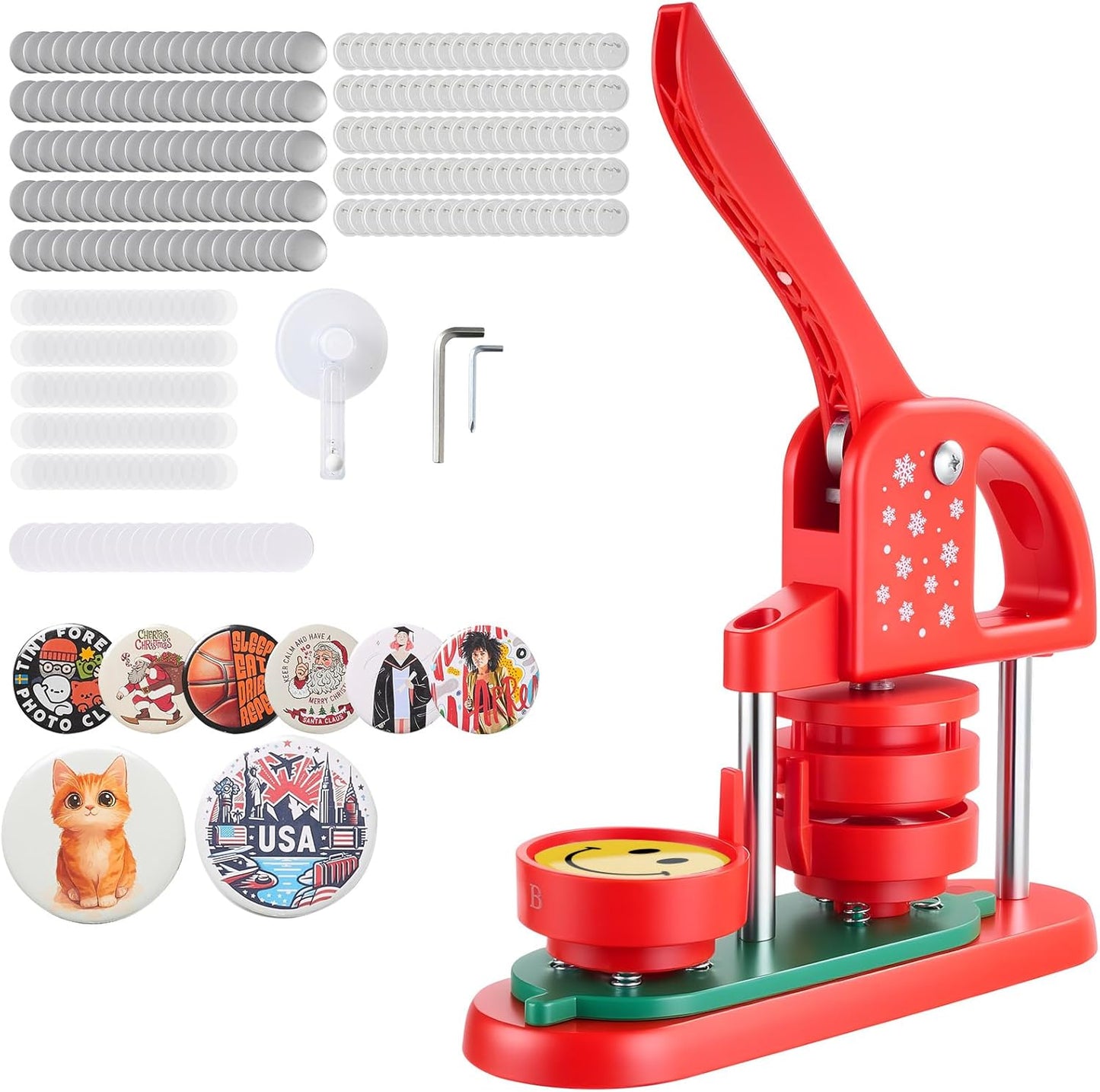 VEVOR Button Maker Machine for DIY Badges and Pins