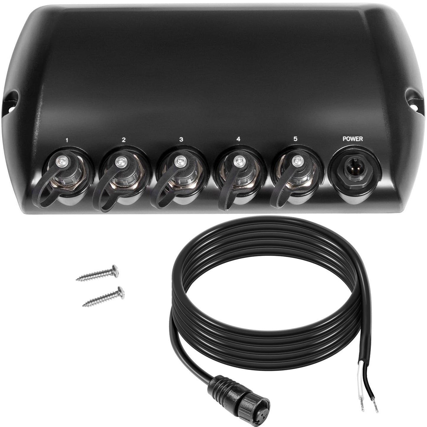 5 Port Ethernet Switch for Humminbird Models - Waterproof Hub