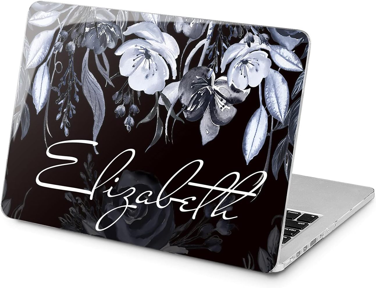 Stylish Hard Case for MacBook Pro and Air with Floral Design