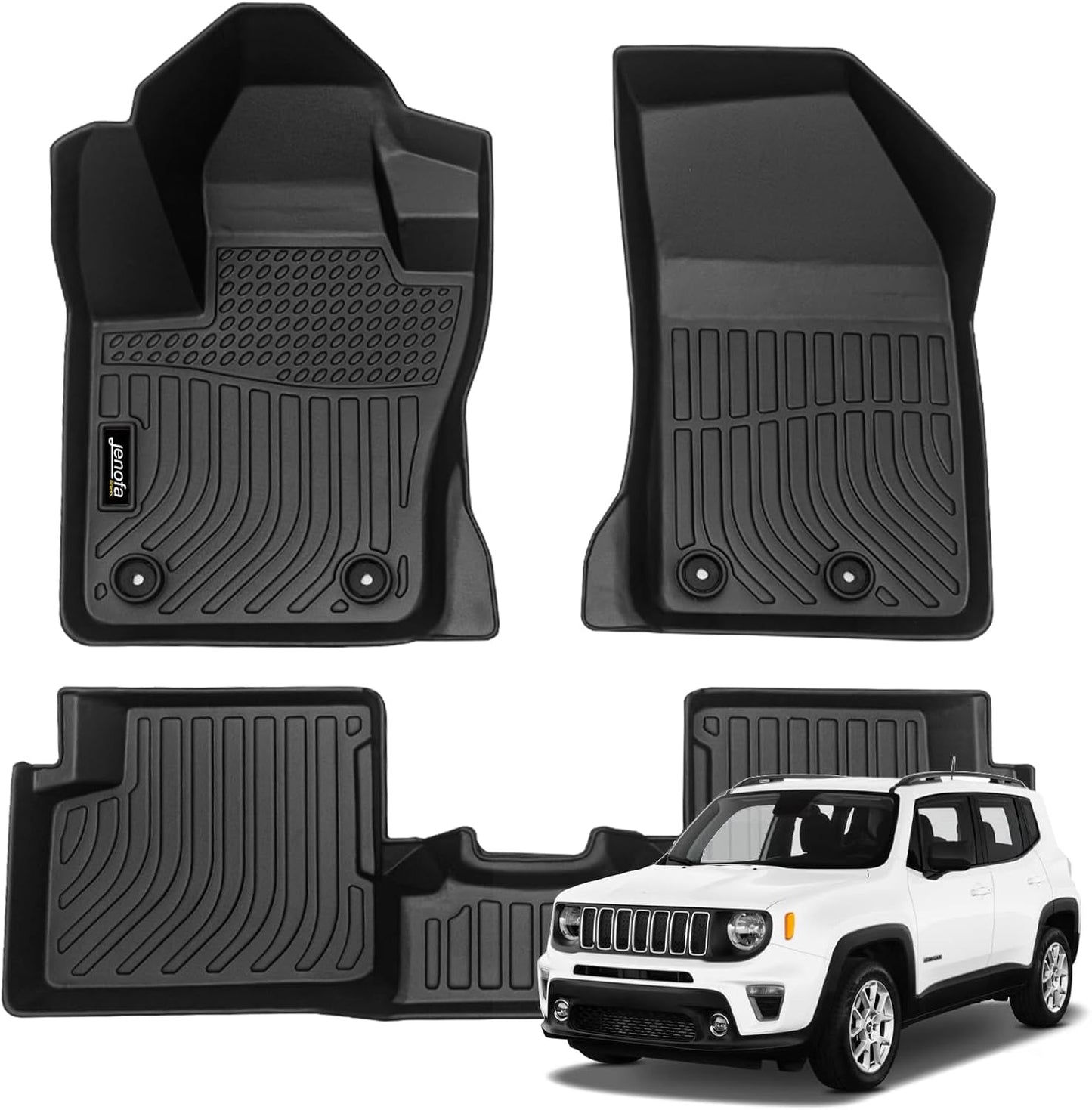 Custom Fit Floor Mats for Jeep Renegade 2015-2025 Waterproof