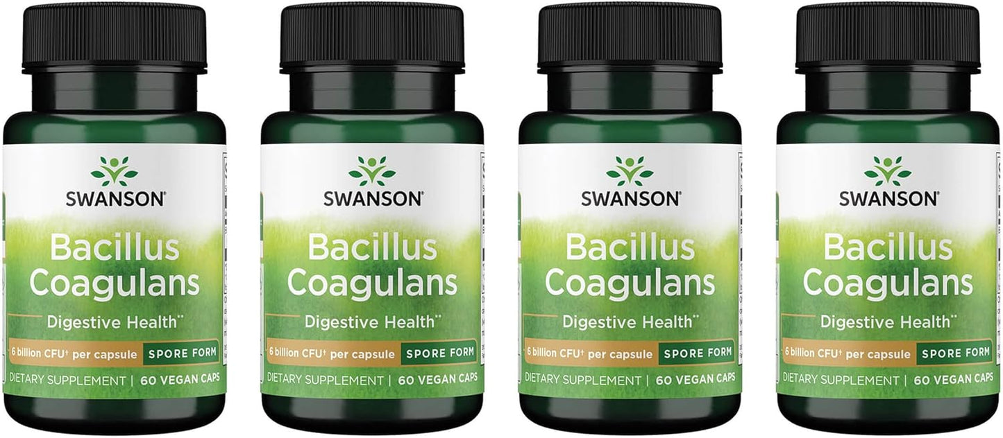 Swanson Bacillus Coagulans Probiotic Supplement for Digestive Health