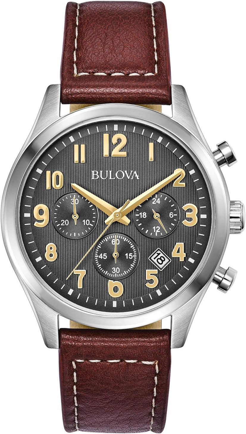 Bulova Men's 6-Hand Chronograph Watch - Timeless Style