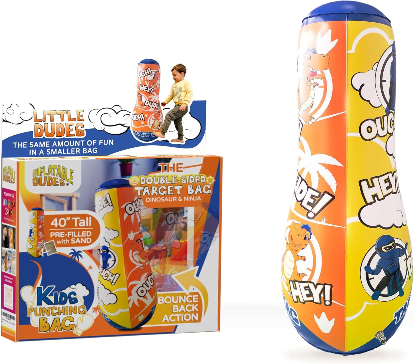 Enhanced Bounce Kids Punching Bag