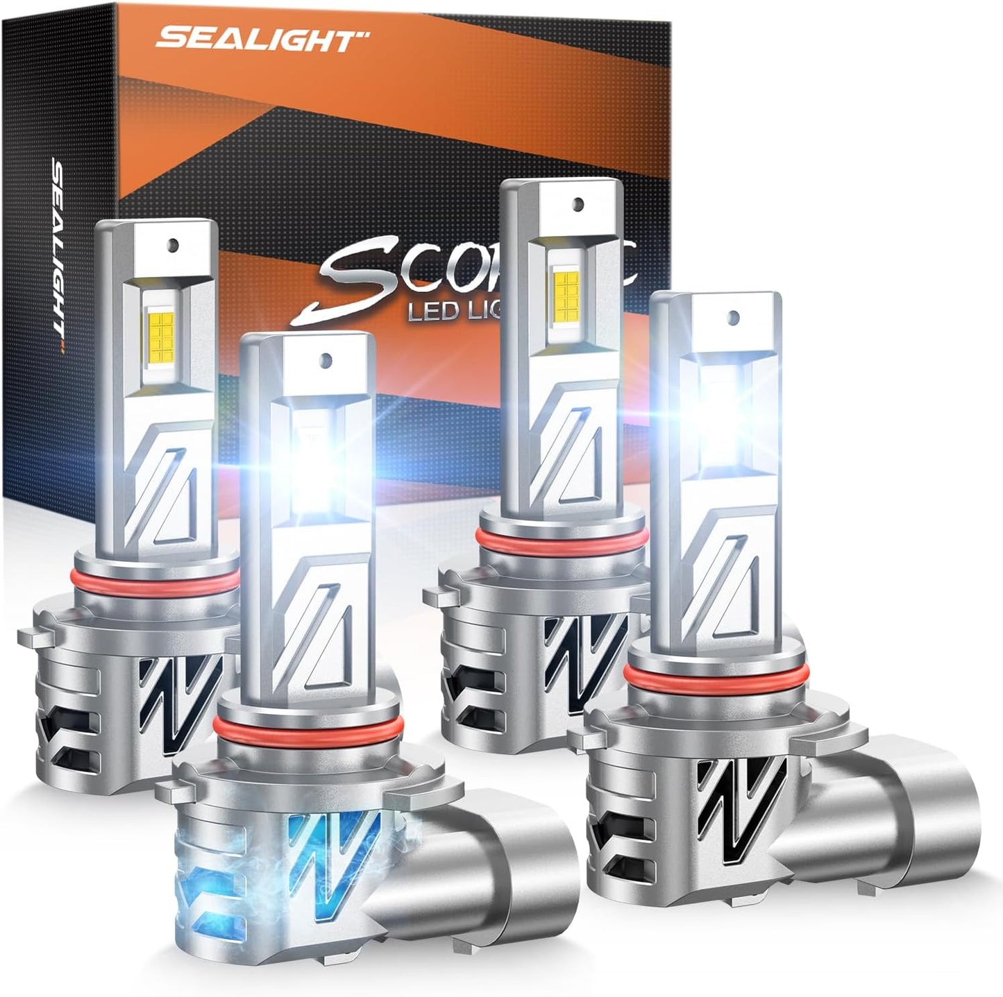 SEALIGHT 9005 9006 LED Bulbs Combo for Superior Brightness