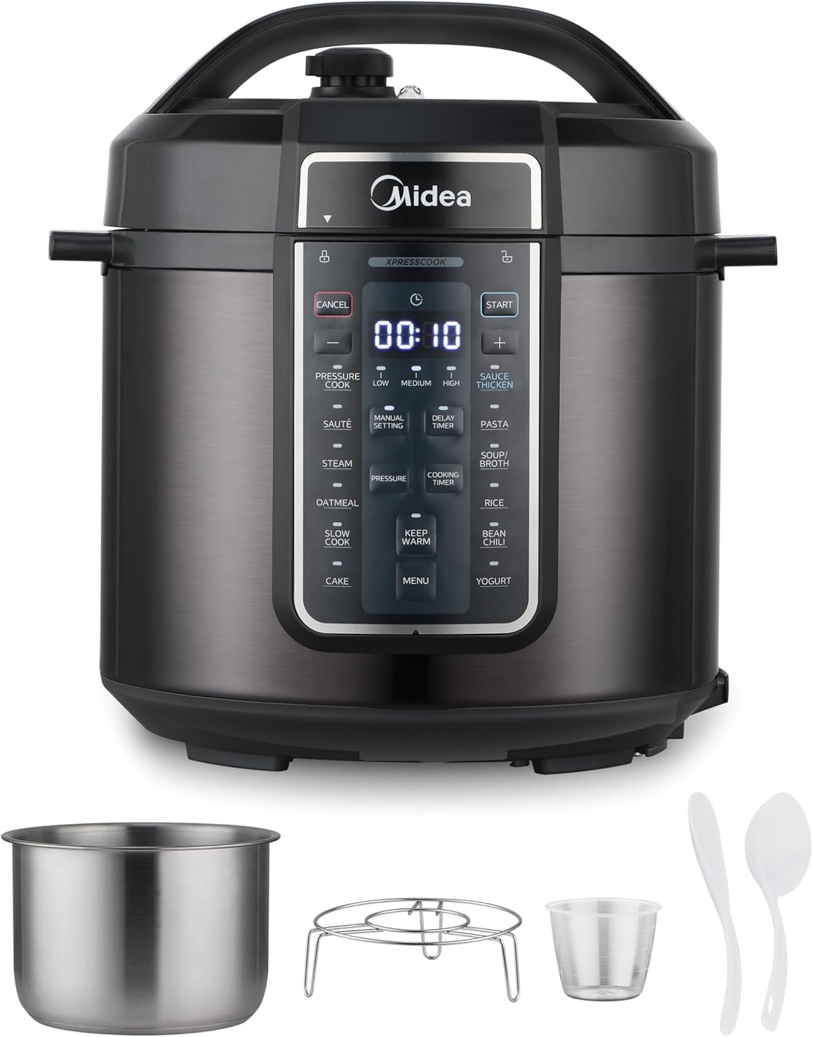 Midea 12-in-1 Electric Pressure Cooker for Effortless Meals