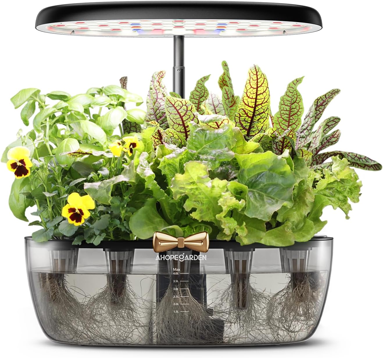 Indoor Garden Hydroponics Growing System with LED Grow Light