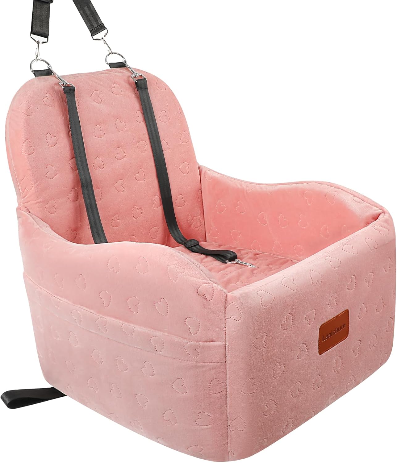 Dog Booster Car Seat for Small and Medium Dogs, Soft and Safe