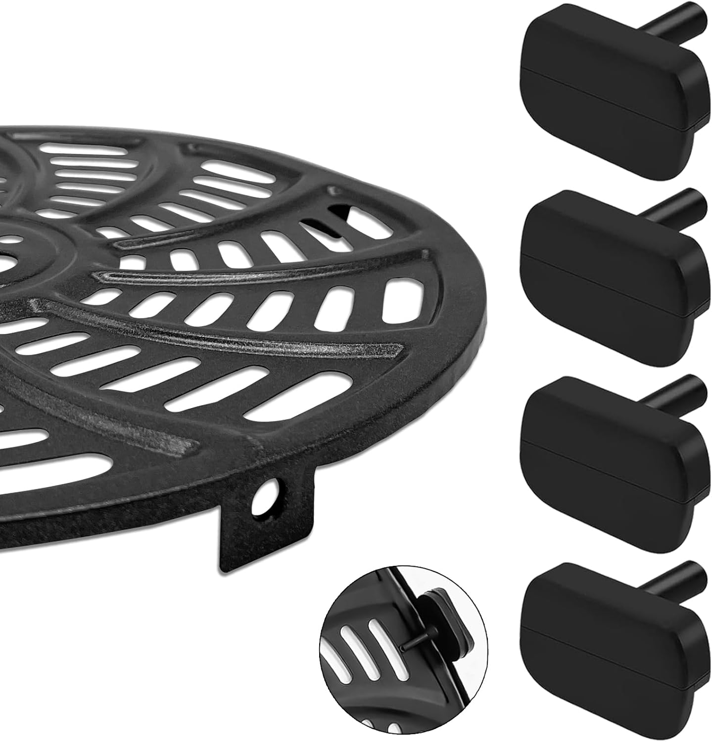 Gourmia Air Fryer Silicone Feet 4PCS - Heat Resistant & Anti-scratch