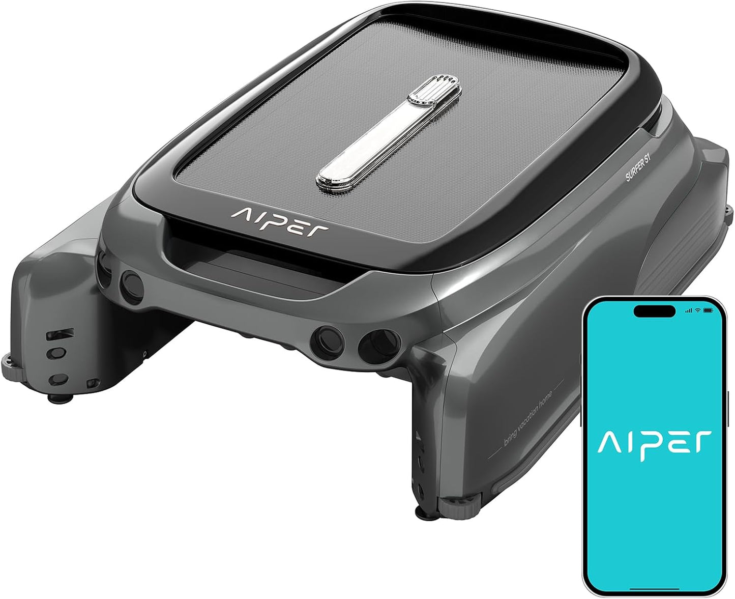 AIPER Surfer S1 Solar Powered Robotic Pool Skimmer Review