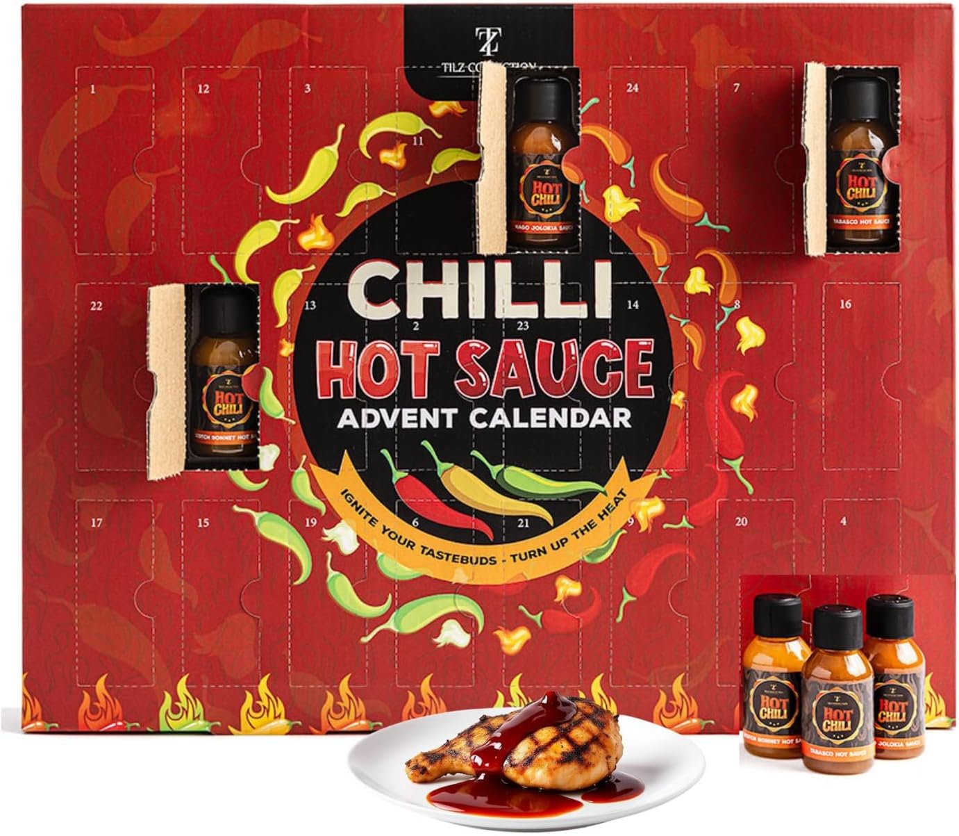 Hot Sauce Advent Calendar 2025 - 24 Days of Spicy Fun