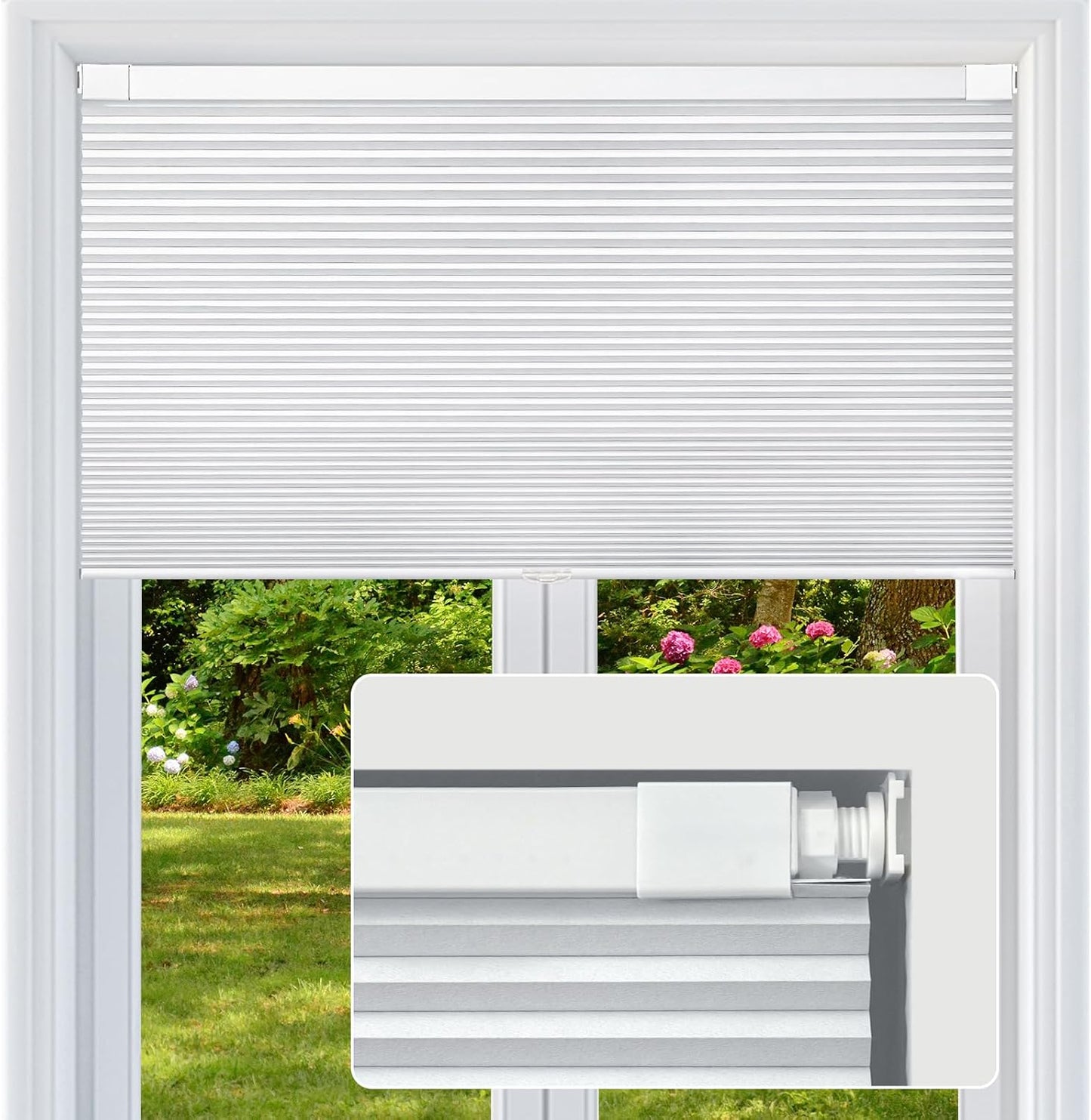 Cordless Cellular Shades for Easy Installation and Blackout
