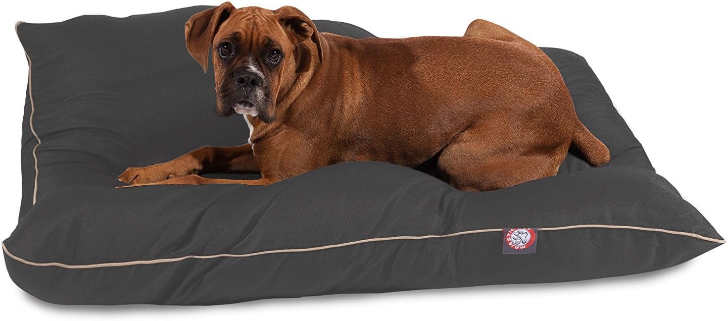 Majestic Pet Rectangle Large Dog Bed for Comfy Crate Sleeping