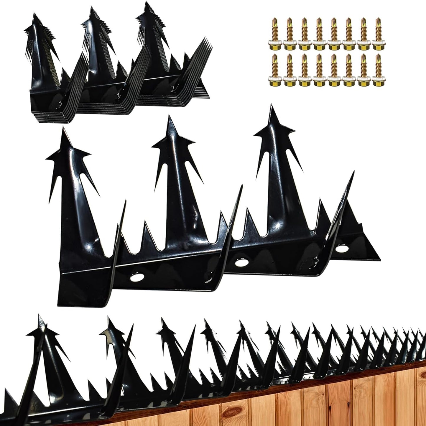 Heavy Duty Metal Fence Spikes for Enhanced Security and Durability