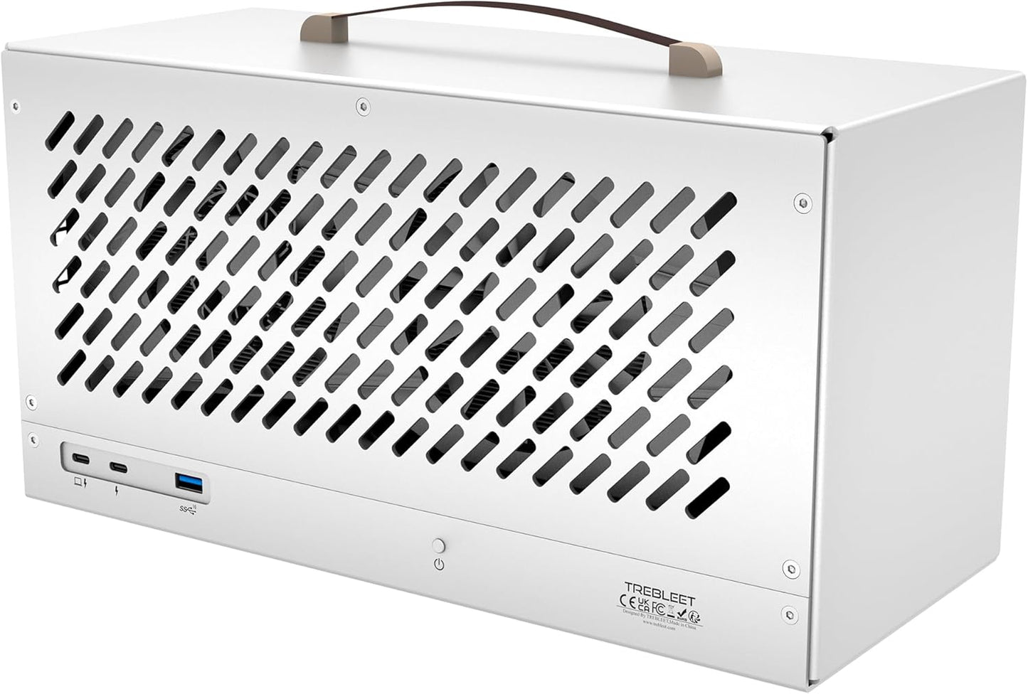 Compact eGPU Enclosure with 600W PSU for Thunderbolt 3/4 Use