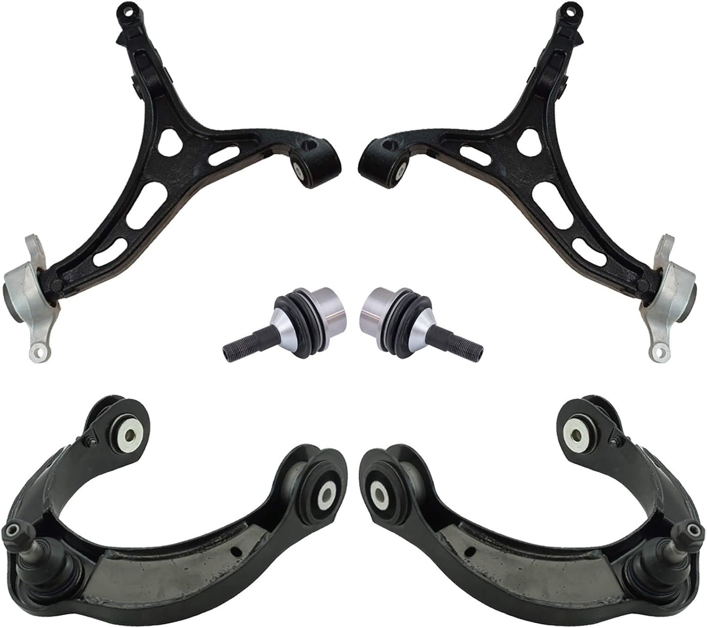 TRQ Front Control Arm with Ball Joint Set for Dodge Durango