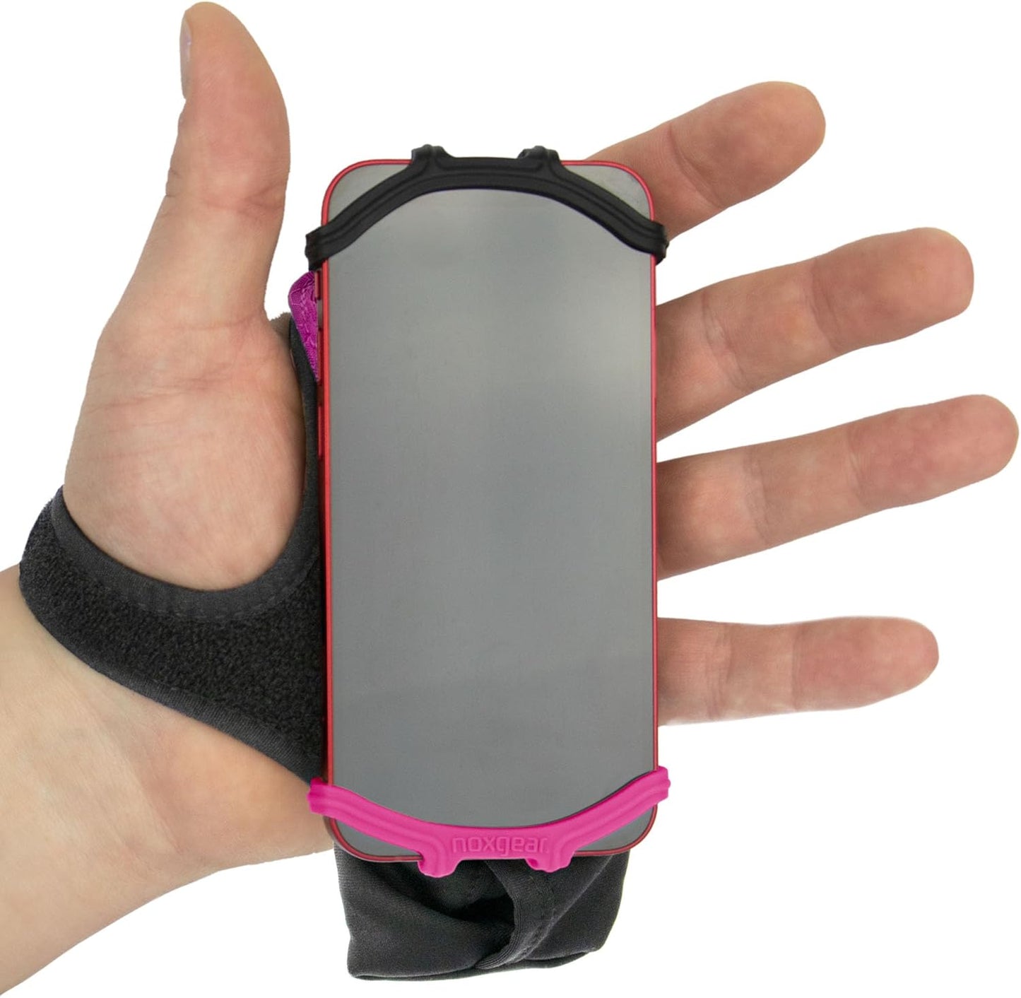 Noxgear Hand Held Phone Holder for Running and Working Out