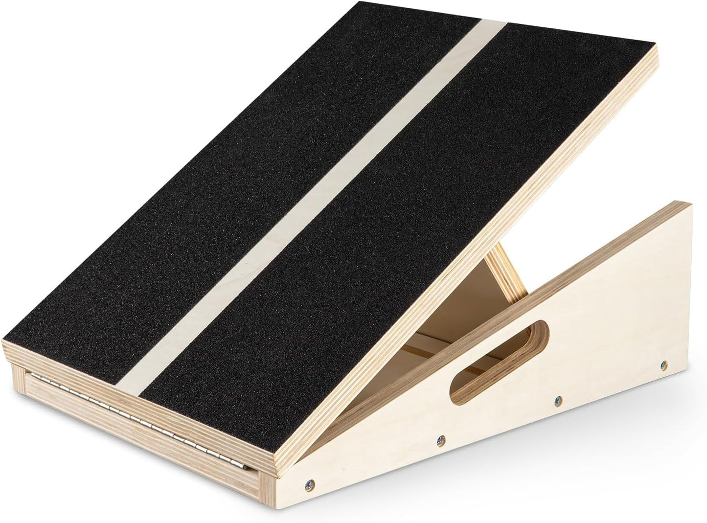 Adjustable Wooden Slant Board for Safe Stretching & Rehab