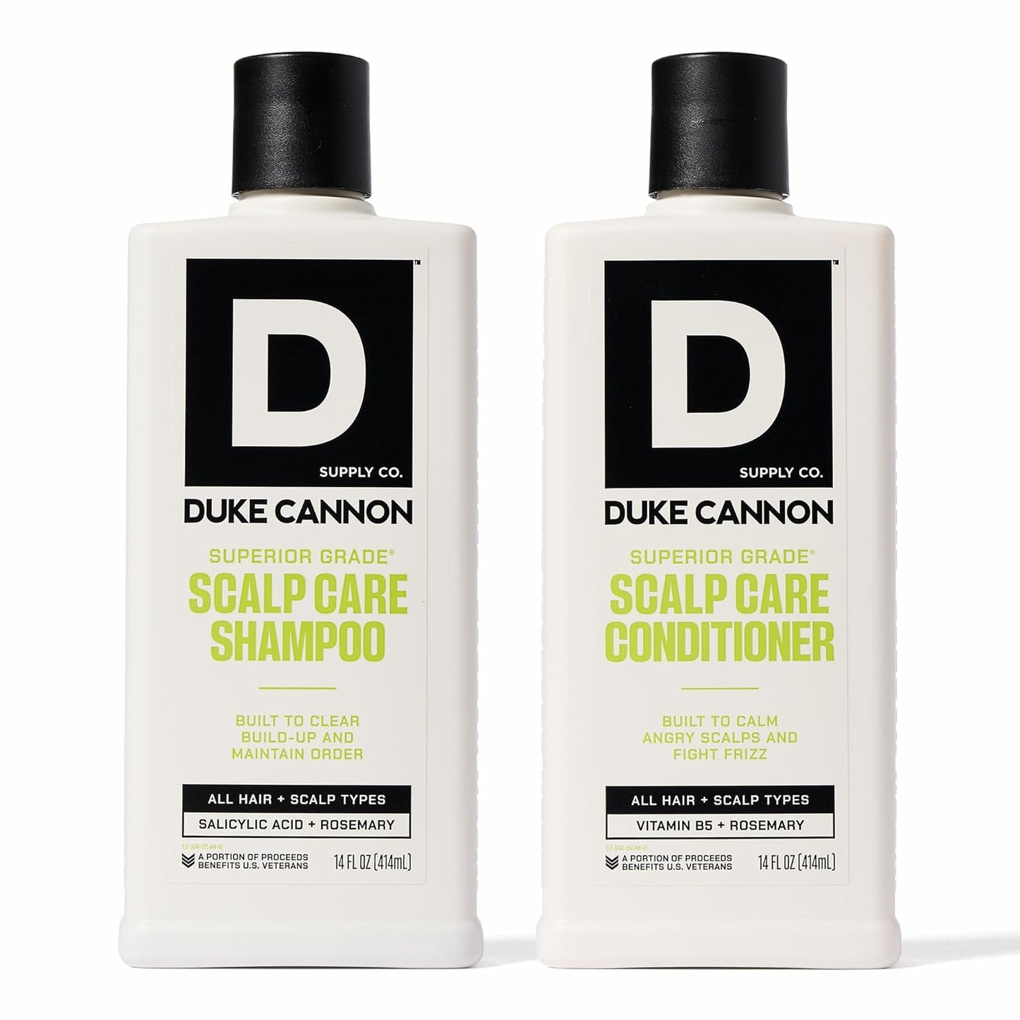 Duke Cannon Superior Grade Scalp Care Shampoo & Conditioner Set