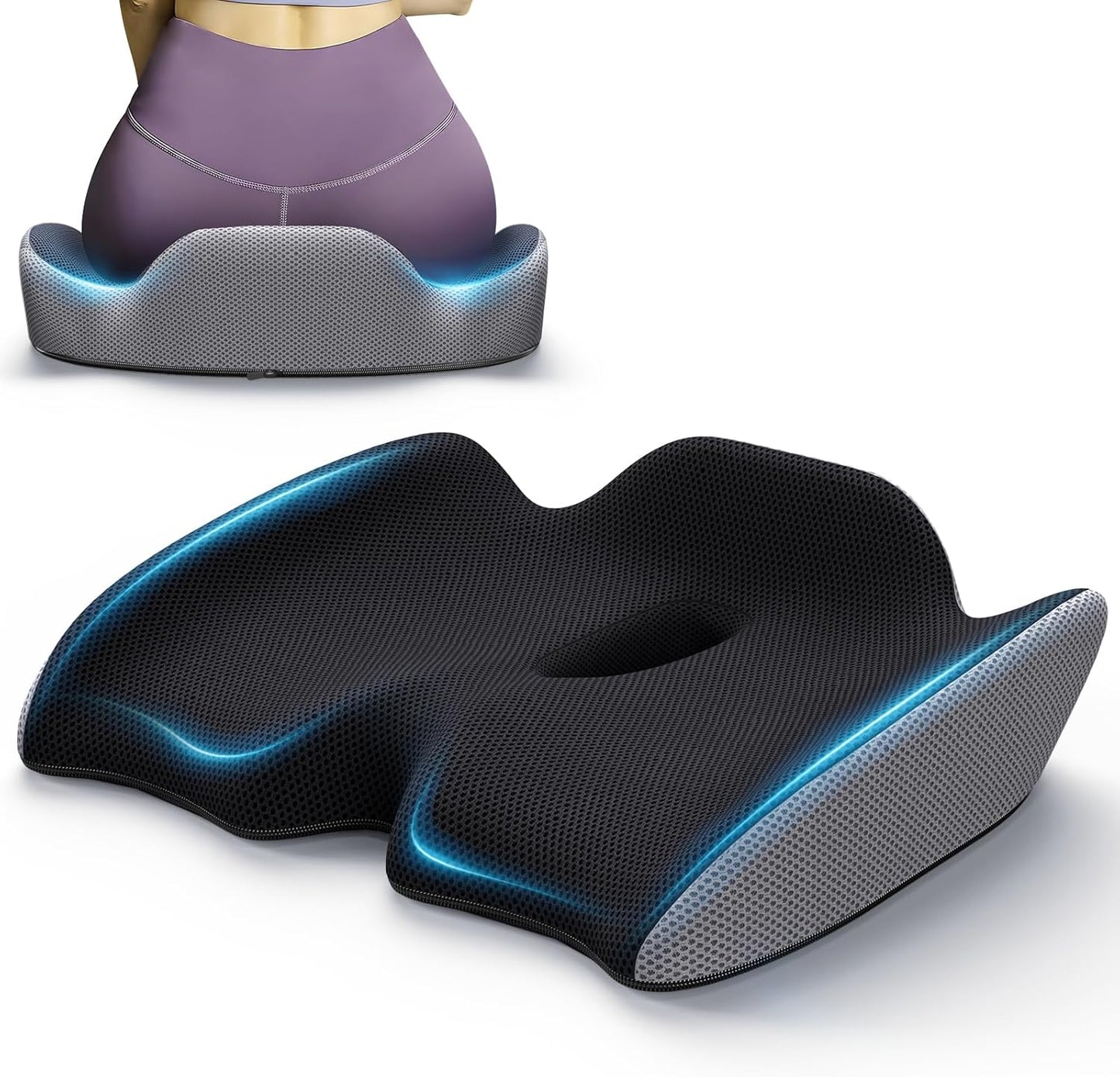 Benazcap Memory Foam Pain Relief Cushion