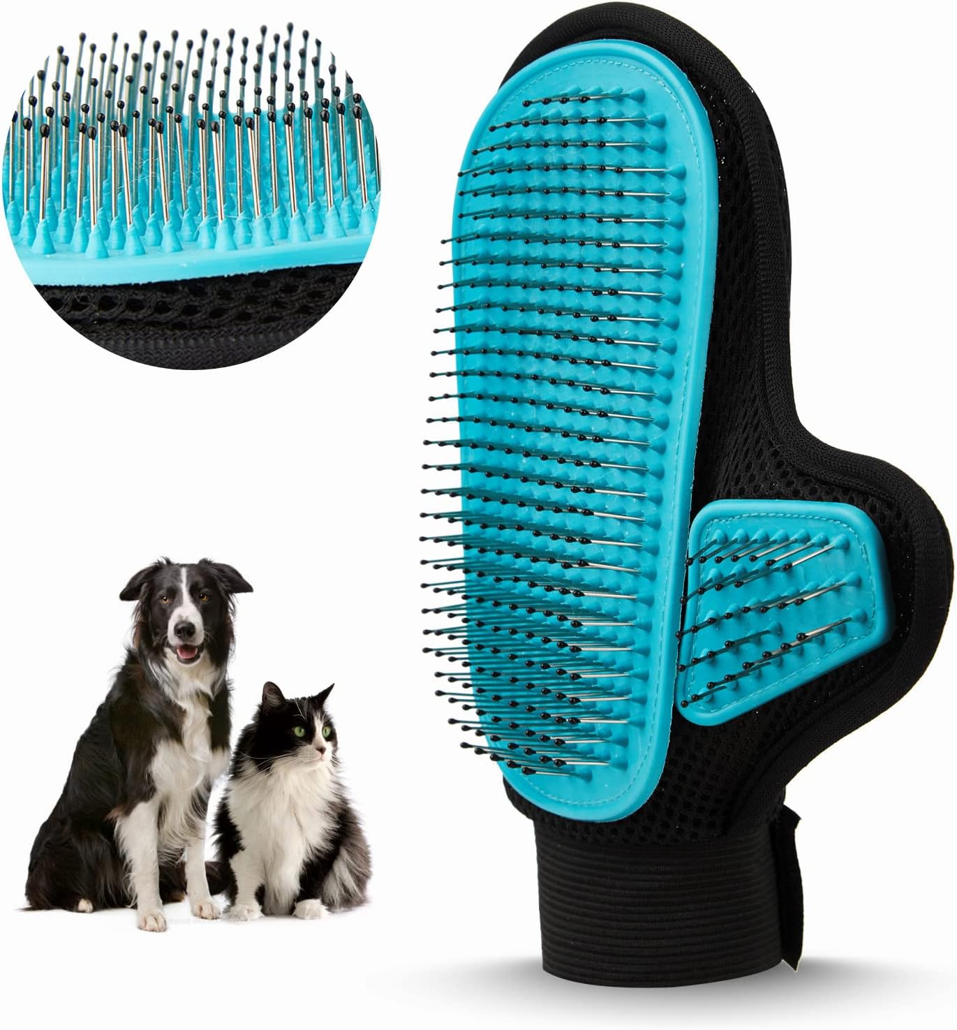 Pet Grooming Glove for Sensitive Pets