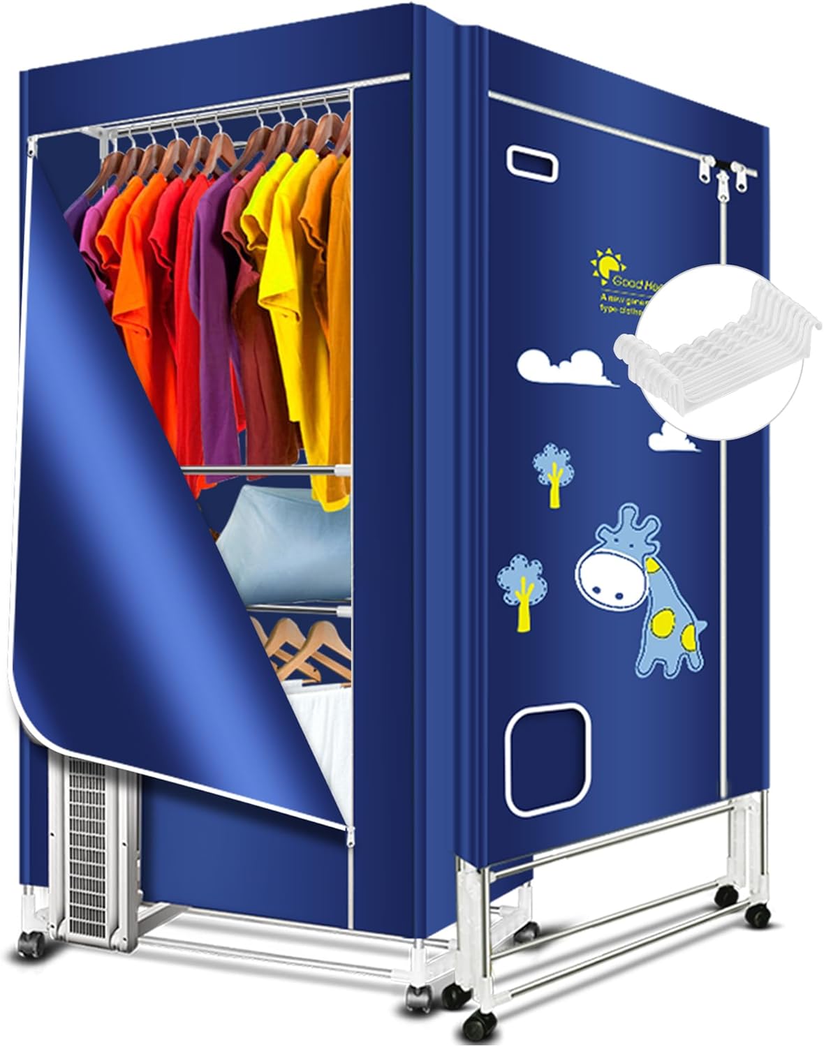 Compact Energy-Saving Clothes Dryer by KASYDoFF