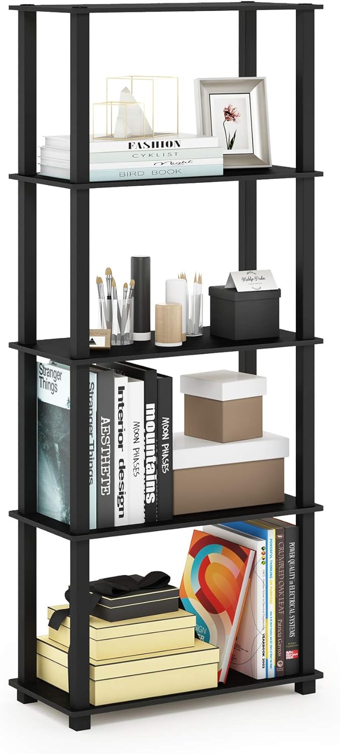 Furinno Turn-N-Tube 5-Tier Multipurpose Shelf for Any Room