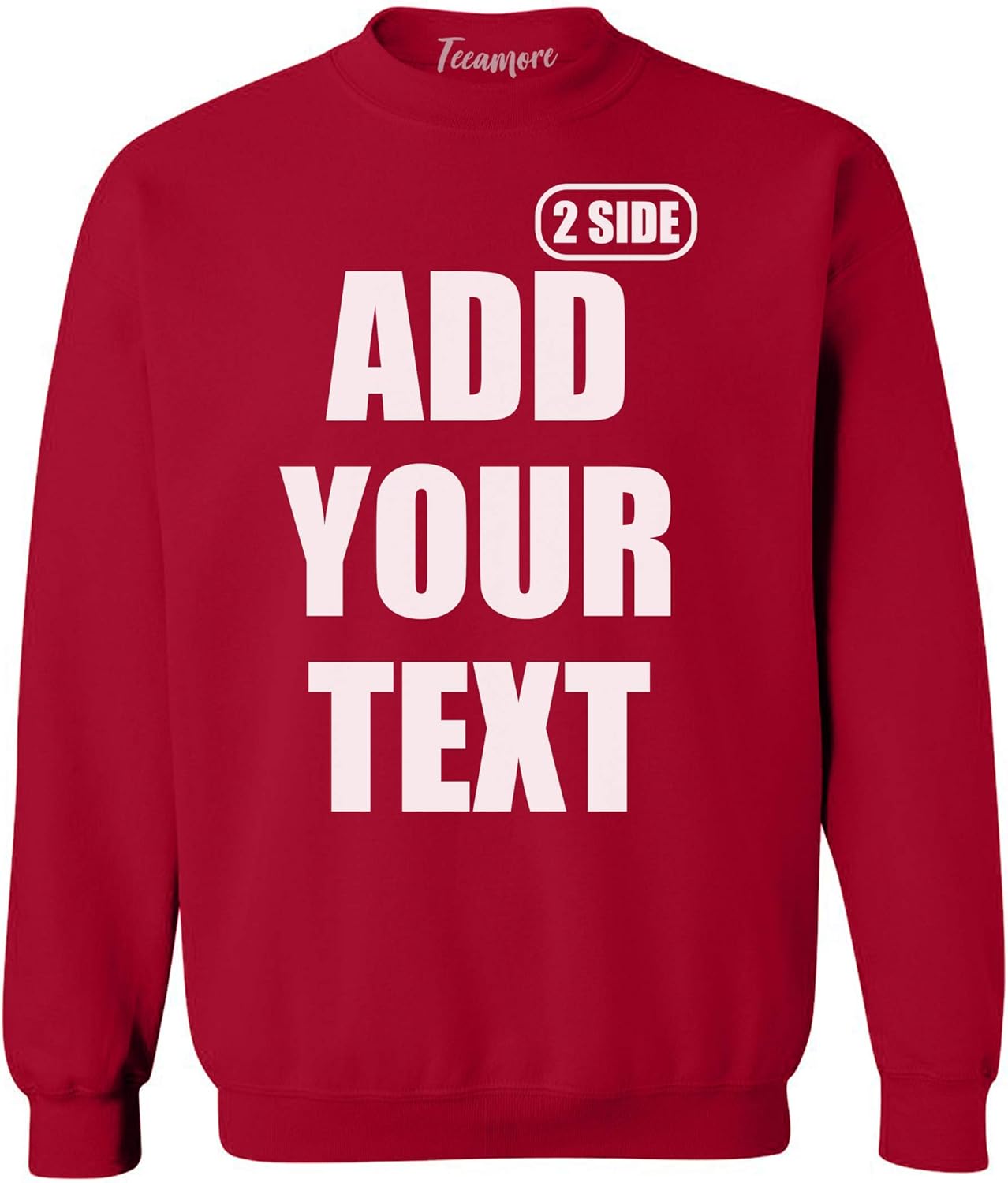 Personalized Custom Crewneck Sweatshirt | TEEAMORE