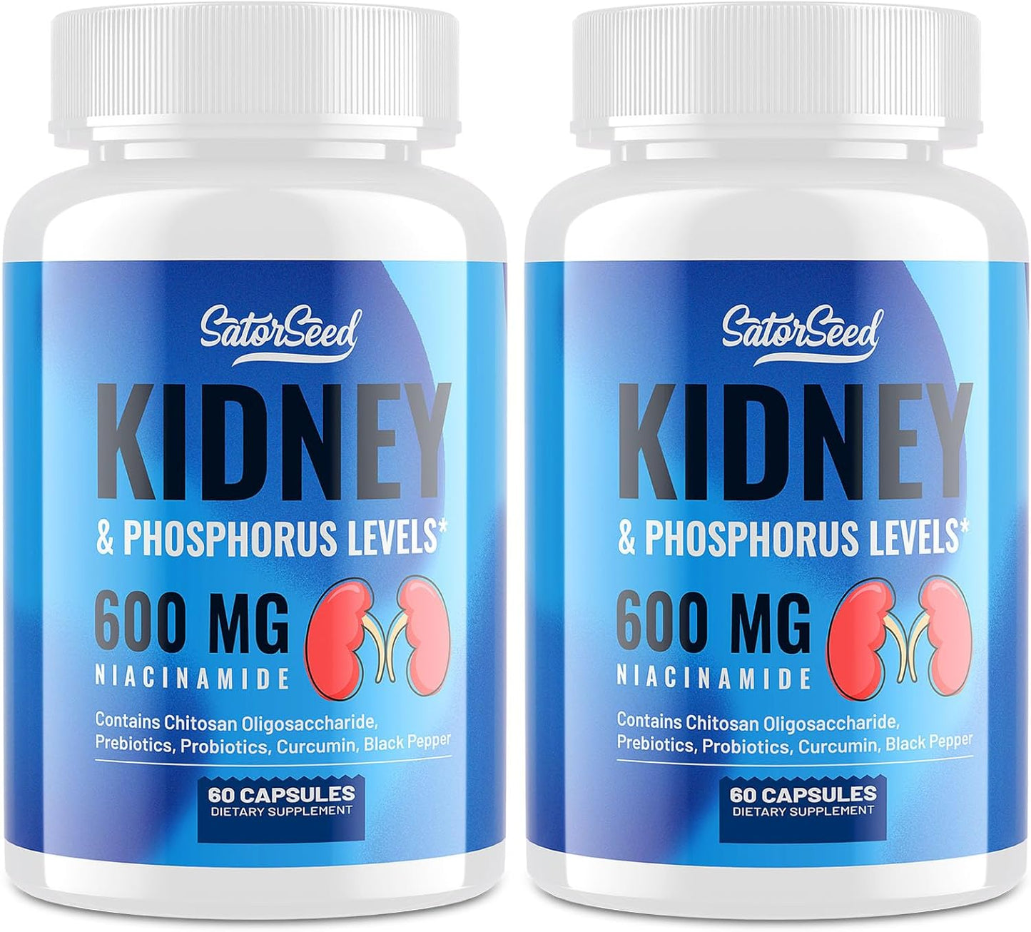 Kidney Support Supplement for Detox and Phosphorus Management