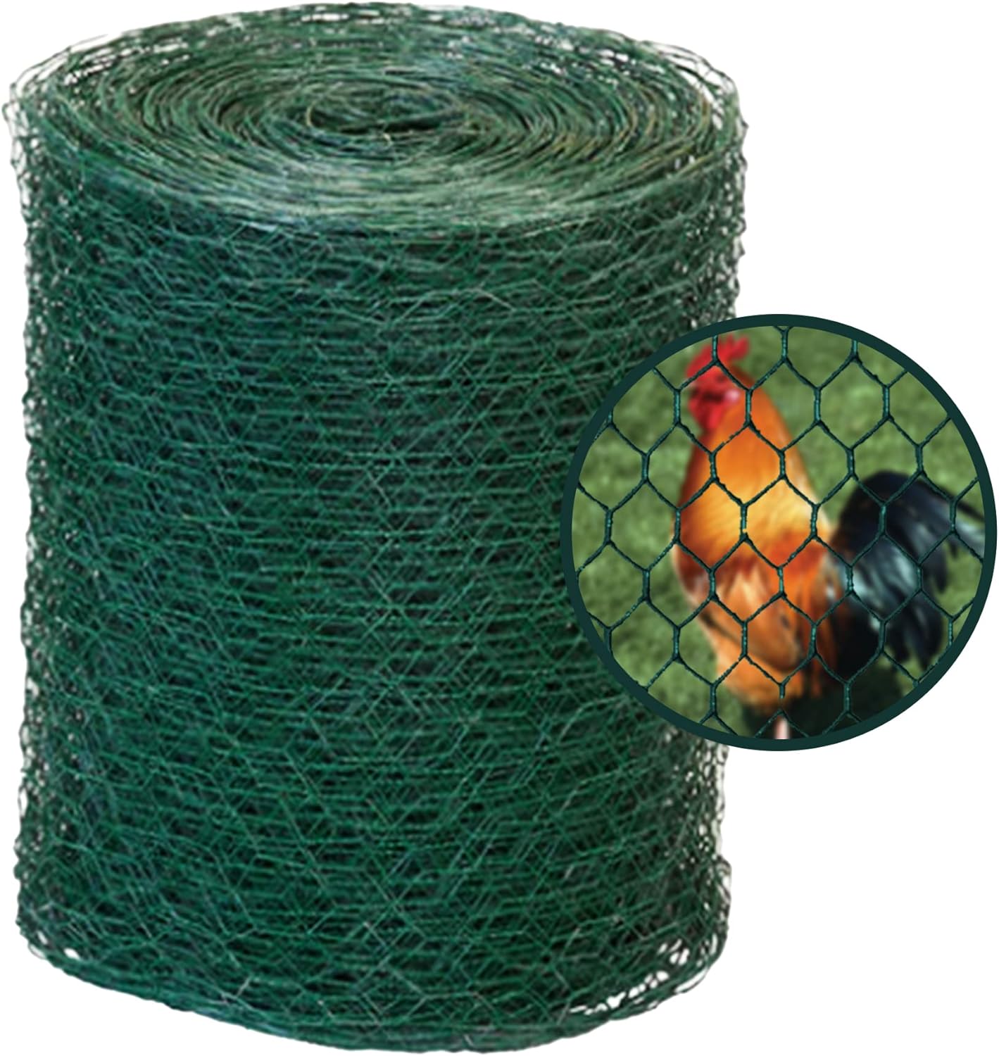 Green Florist Netting for Floral Arrangements and Garden Projects