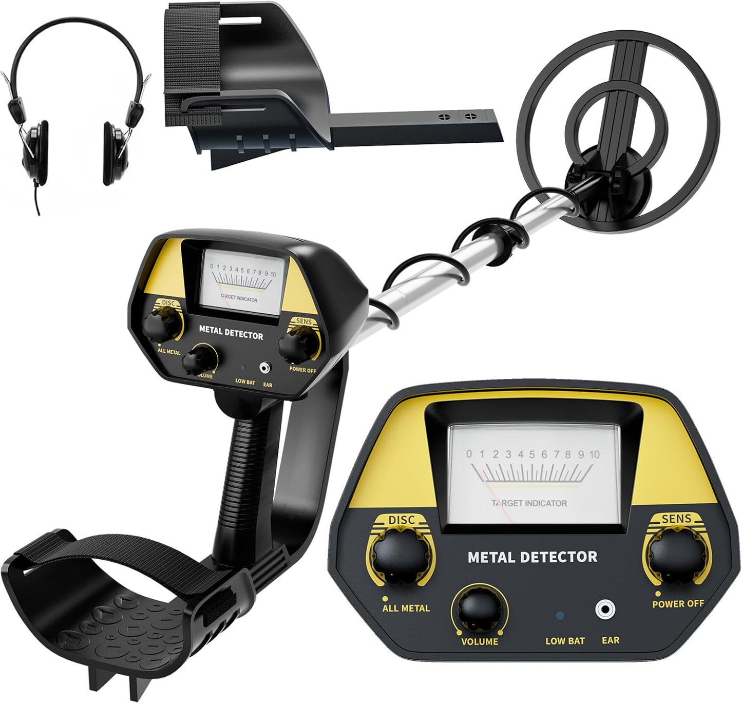 JUANGU Metal Detector for Adults & Kids - Lightweight & Easy to Use