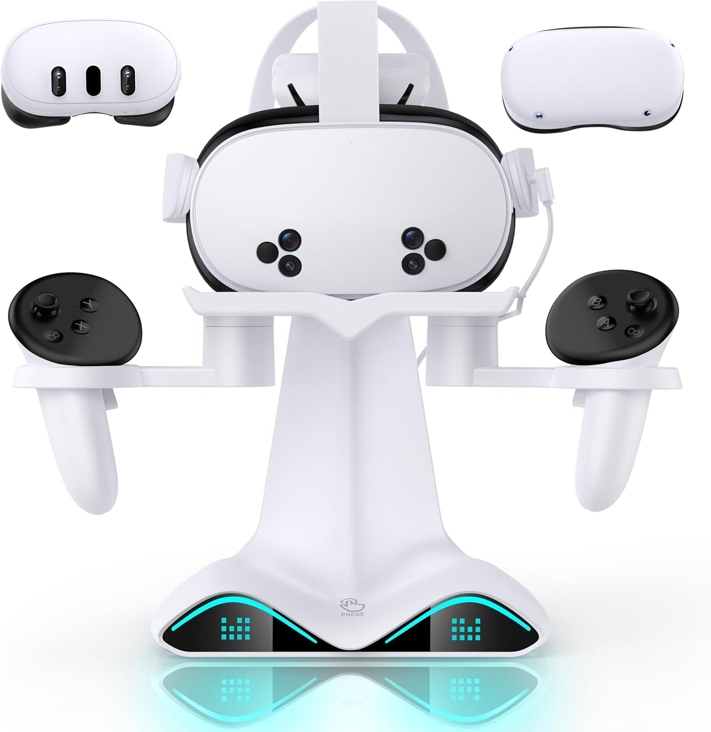 Meta Quest 3 Charging Dock with Fast Charging and Storage Solution
