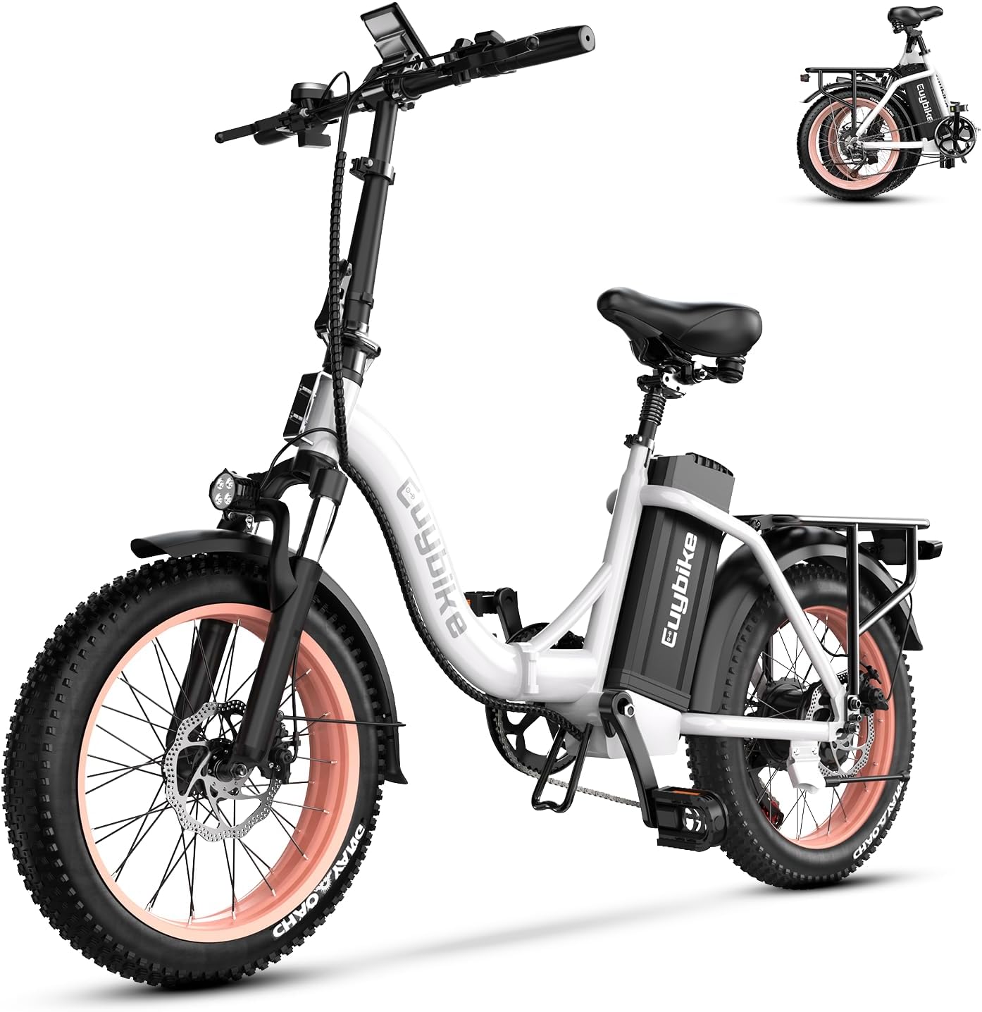 Folding Electric Bike for Adults with Peak 1000W Motor Power