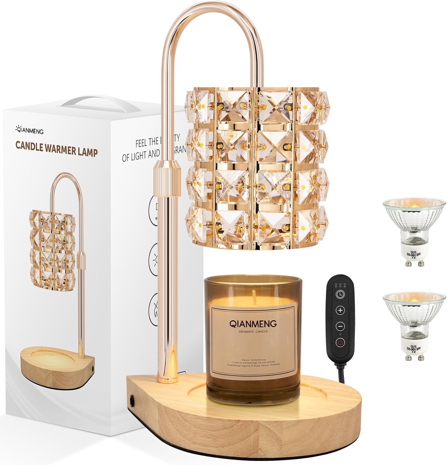 Candle Warmer Lamp with Timer for Safe and Stylish Home Decor