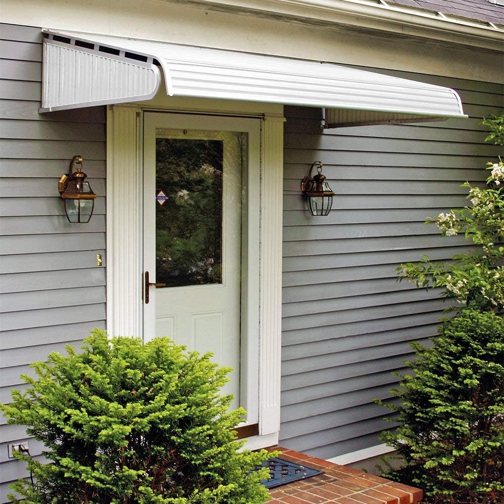 1500 Series Aluminum Door Canopy with Sidewings for Protection