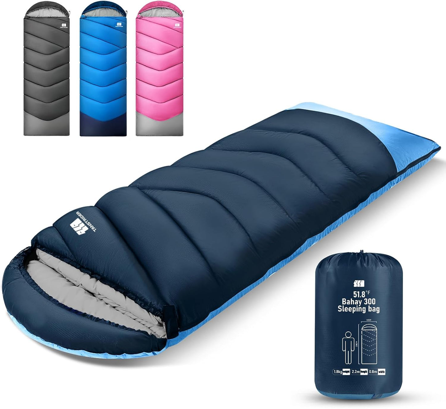 Portable Waterproof Sleeping Bags for Adults Cold Weather Use