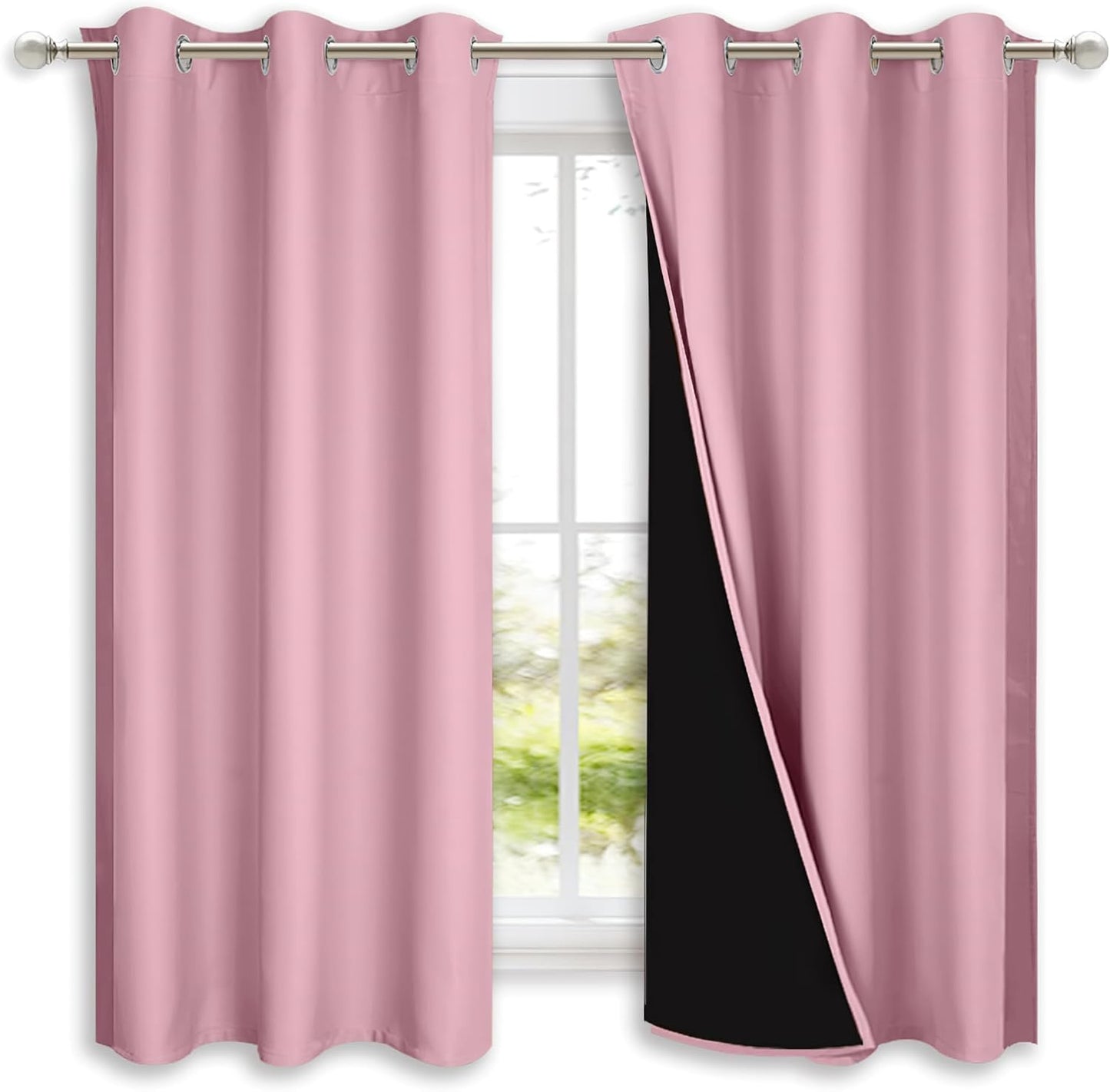 NICETOWN 100% Blackout Curtains for Energy Efficiency and Style
